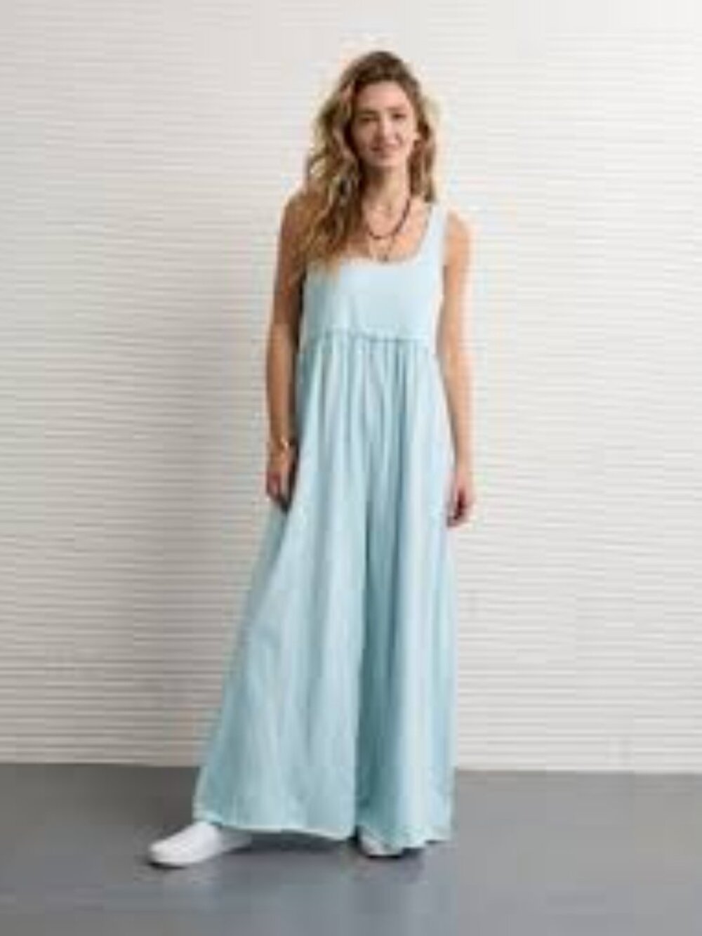 AE American Eagle Sunchaser Scoop Neck Jumpsuit - Tie Back - XS - NWT